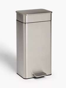 John Lewis & Partners Rectangular Pedal Bin, 30L - £18.75 + £2 Click and Collect / £3.50 delivery @ John Lewis & Partners