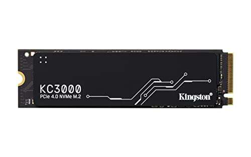 Kingston KC3000 2TB PCIe 4.0 NVMe M.2 SSD - £131.84 @ Amazon