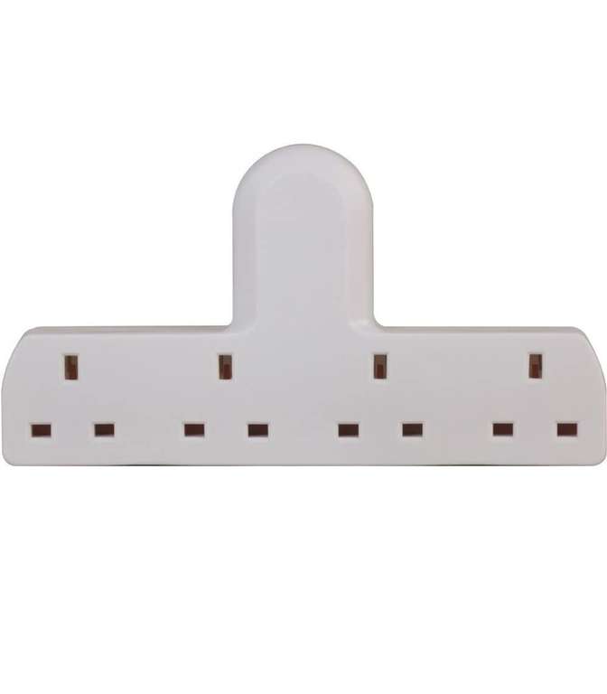 Best Price Square EXTENSION SOCKET 4 WAY BPSCA 2368 - 1-3 weeks delivery