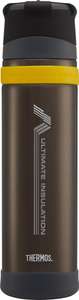 Thermos Ultimate Series (24 Hours Hot/Cold) Metal Flask, Charcoal, 900ml
