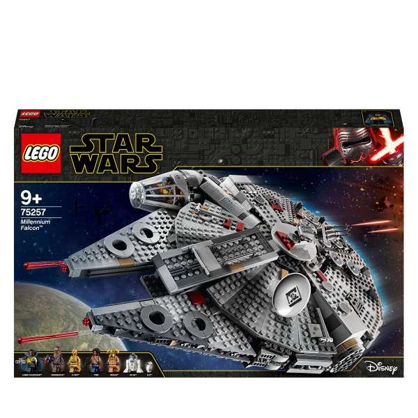 LEGO 75257 Wars Millennium Falcon Set £99.99 @ Toys R |