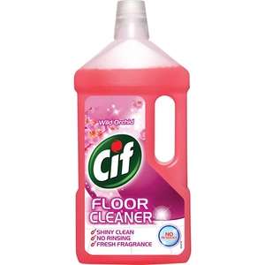 Cif Wild Orchid Hard floor cleaner, 950ml free C&C also Ocean Antibacterial