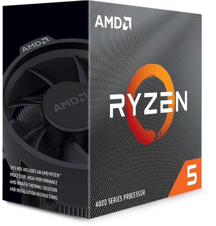 AMD Ryzen 5 4500 3.6GHz Hexa Core AM4 CPU £66.19 at cclcomputers ebay