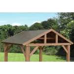 Yardistry 14ft x 12ft (4.3 x 3.7m) Cedar Pavilion with Aluminium Roof - £1499.98 Delivered Members Only @ Costco