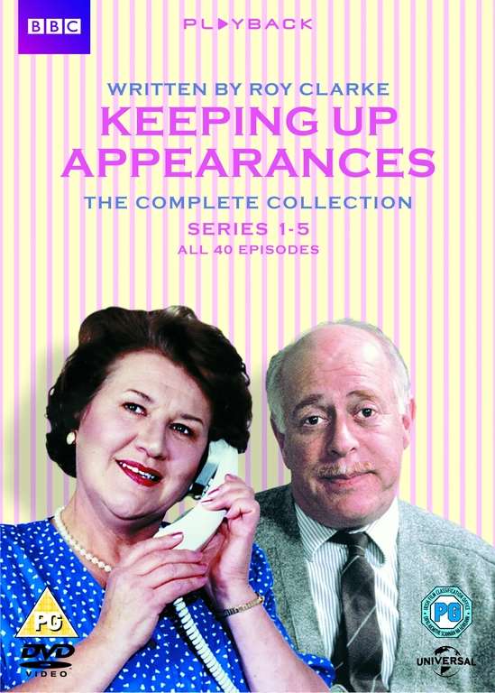 Keeping Up Appearances: Series 1-5 DVD Boxset £6.49 with code + Free Click & Collect @ HMV