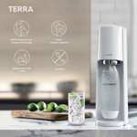 SodaStream Terra Sparkling Water Maker, Sparkling Water Machine & 1L Fizzy Water Bottle