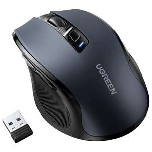 UGreen Laptop Wireless Mouse - 18 Month Battery Life / Adjustable DPI - £10.87 Delivered With Coupon @ Ugreen Group Limited UK / Amazon
