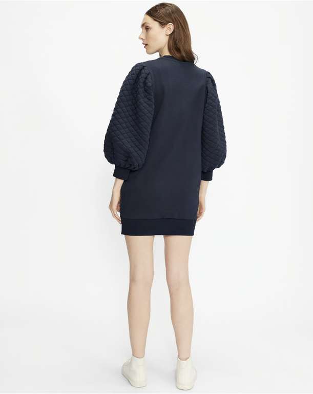 Ted Baker Xcelina Quilted Jersey Dress (in Midnight Blue)