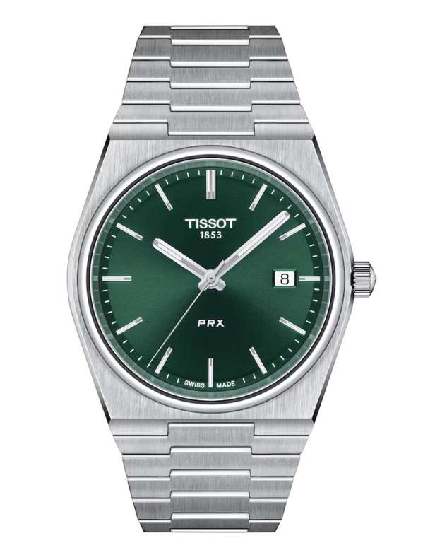 Tissot PRX 40 Men's Stainless Steel Bracelet Watch £256 with code at H Samuel