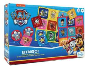 Paw Patrol | Official Bingo Game | Number Learning Game - £3.20 @ Amazon