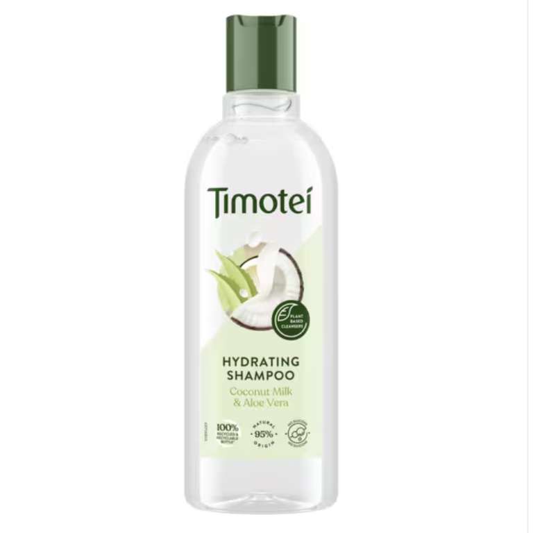 Timotei Hydrating Shampoo 300ml £2.99 (£1.49 cashback with the shopmium app) Free C&C