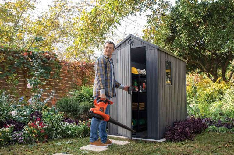 Keter Darwin 6 x 4ft Shed Grey - £300 (delivered / free click and collect) @ Wickes