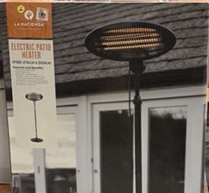 La Hacienda Free-Standing Outdoor Electric Infrared Heater - Loughton