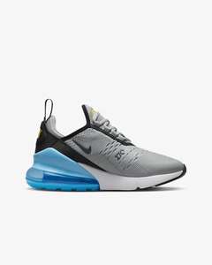 Older boys Nike air max 270 trainers £53.97 Free standard delivery with Nike Membership at Nike