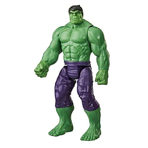 Hulk Action Figure, 30-cm Toy, Inspired byMarvel Comics, For Children Aged 4 and Up,Green - £13.99 @ Amazon