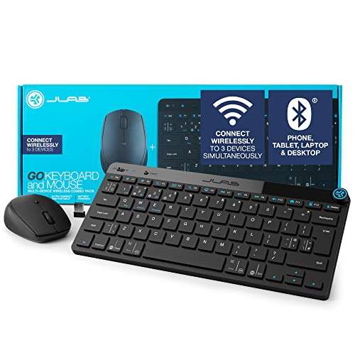 JLab Go Bundle - Bluetooth & Wireless Keyboard and Mouse Set £16.74 @ Dispatches from Amazon Sold by Jlab Audio