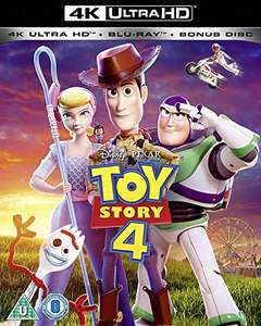 Toy Story 4 (4K Blu-Ray + Blu-Ray) - £4.79 @ Champion Toys / Amazon