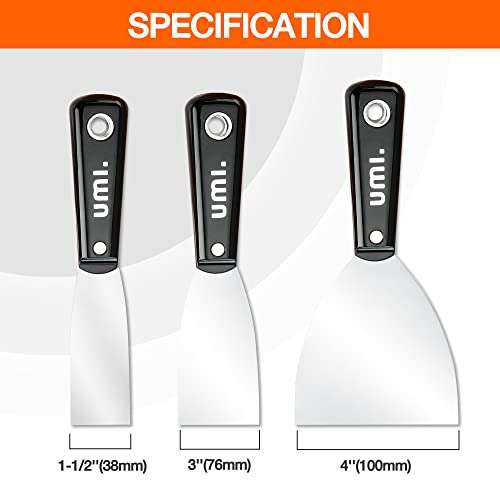 Umi Filling Knife Set 3PC, 1-1/2-Inch, 3-Inch, 4-Inch -Sold by GS Basics