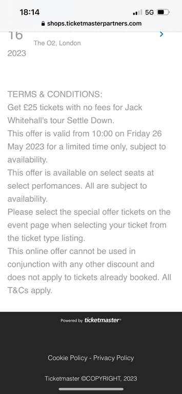 Jack Whitehall live comedy tickets, various venues eg, London o2, Nottingham, Bath, Plymouth, Northampton, Cardiff + more - £25.00 each