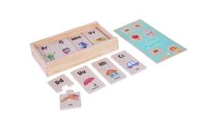 Chad Valley Alphabet Wooden Educational Puzzle £5.50 with Free Click & Collect from argos