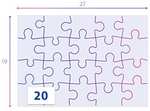 Clementoni 24790 Supercolor Little Tikes-2 X 20-Piece Jigsaw Puzzle for Kids Age 3, Multicoloured