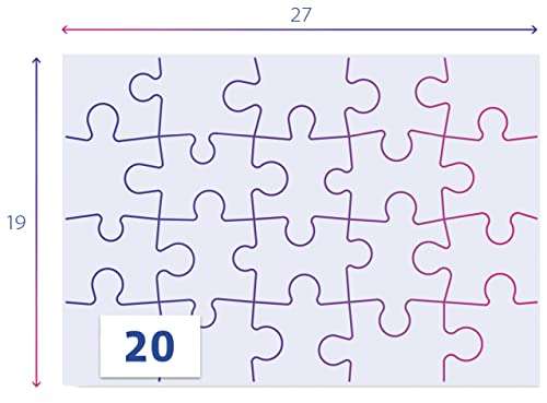 Clementoni 24790 Supercolor Little Tikes-2 X 20-Piece Jigsaw Puzzle for Kids Age 3, Multicoloured