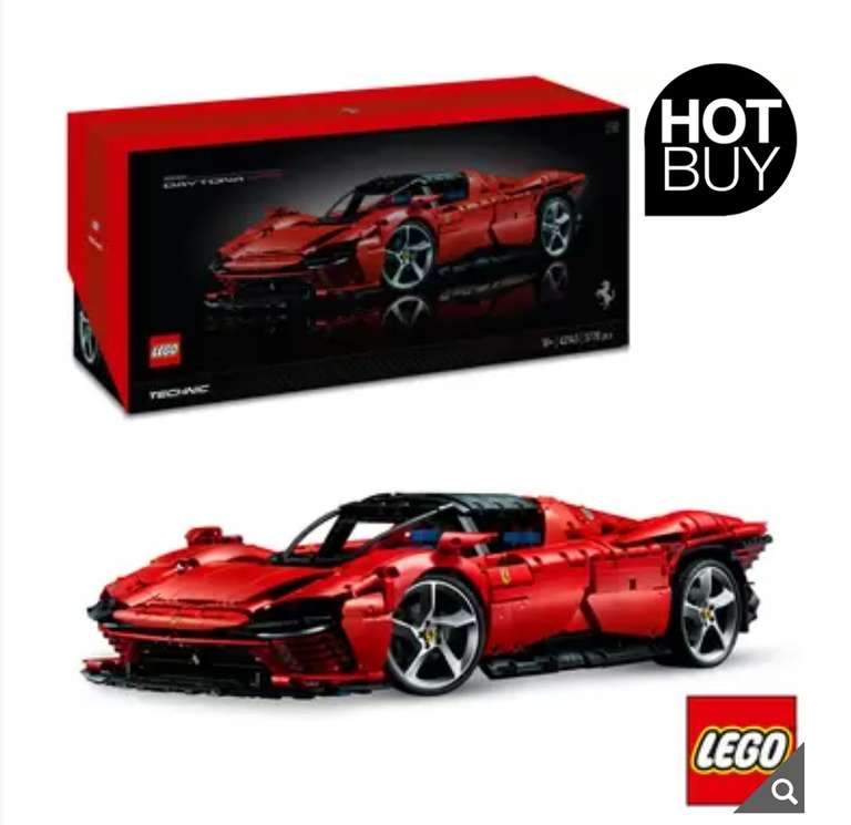 LEGO Technic 42143 Ferrari Daytona SP3 £236.99 + free £10 Costco online voucher @ Costco