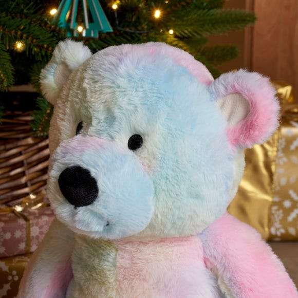 50cm Rainbow Teddy - £6 (Free Click and Collect) @ Dunelm