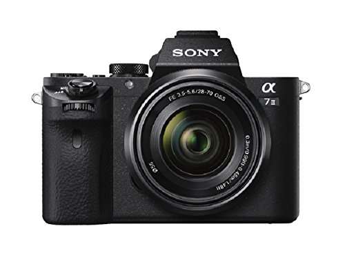 Sony Alpha 7 II | Full-Frame Mirrorless Camera with Sony 28-70 mm f/3.5-5.6 Zoom Lens ( 24.3 Megapixels) £859 @ Amazon