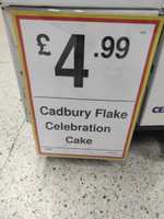 Cadbury Flake Celebration Chocolate Cake - Instore (Portsmouth)