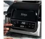 NINJA Foodi AG301UK 5-in-1 Health Grill & Air Fryer - Black & Brushed Steel - £149.99 @ Currys