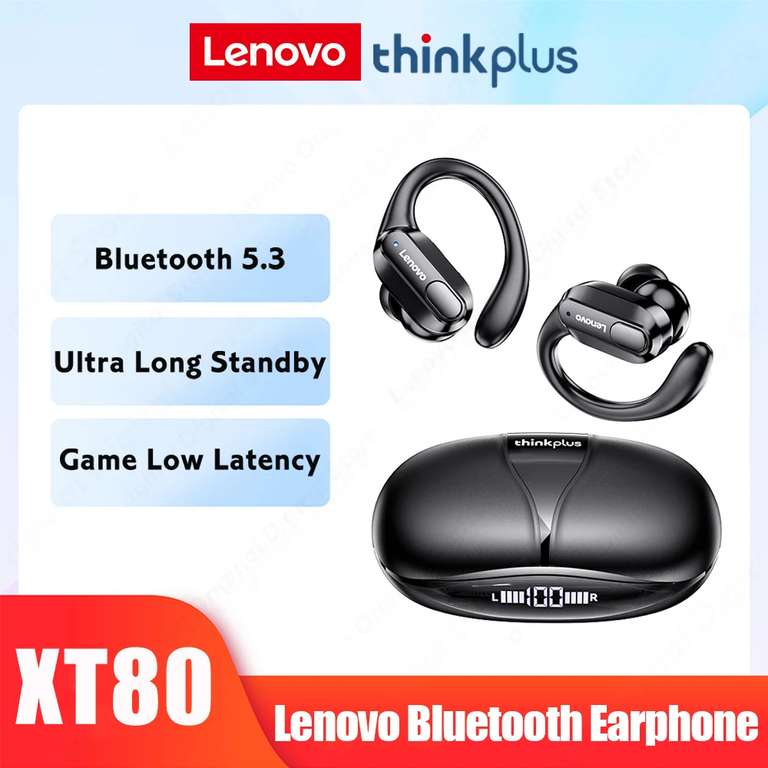 Lenovo XT80 Bluetooth 5.3 Earphones 4.08 Welcome Deal New