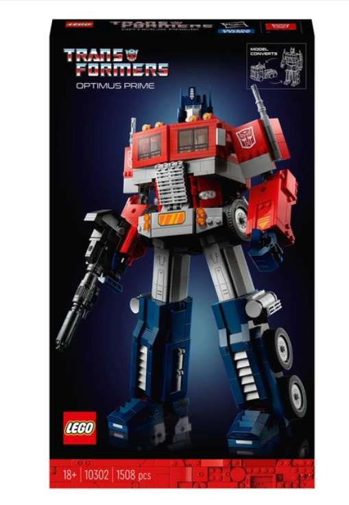 Lego Optimus Prime Set £118.99 free delivery & Click & Collect @Smyths