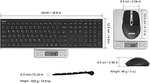 Arteck 2.4G Wireless Keyboard and Mouse. £12.99 Dispatches from Amazon Sold by ARTECK