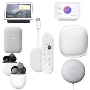 Chromecast with Google TV HD £24.99 / 4K £39.99 (+ smart home devices - Google Nest Mini £20 /Google Nest Hub (2nd gen) £49.99) @ Google