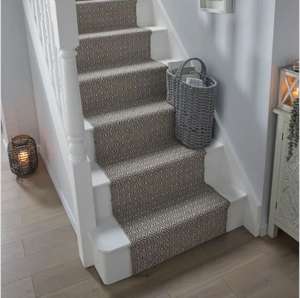 Diamond Weave Stair Runner (60-600cm) £69.50 with Free Delivery @ Dunelm