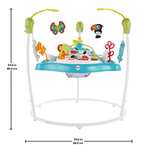 Fisher-Price Color Climbers Jumperoo, freestanding bouncing baby activity center with lights, music and toys, GWD42