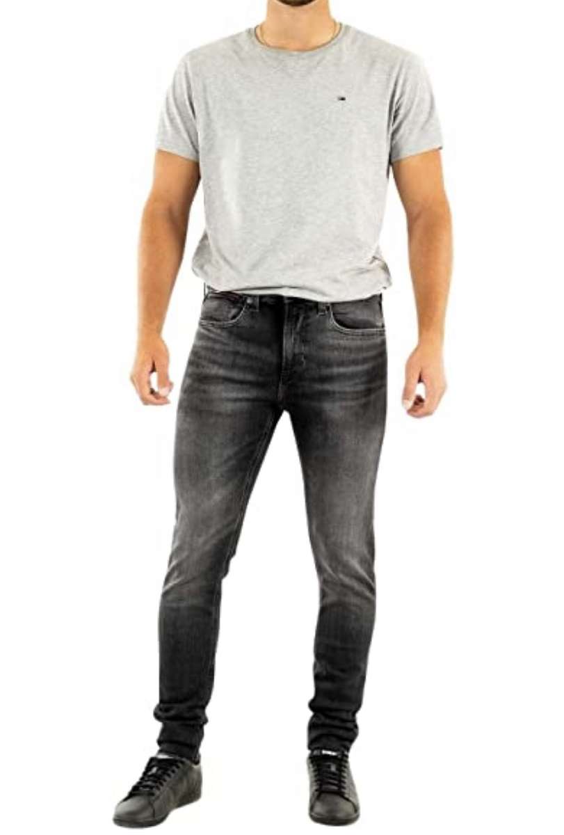 Tommy Jeans Men's Black Jeans Size 36w 36l - £25.52 / Size 31w 34l £27.45 @  Amazon - hotukdeals