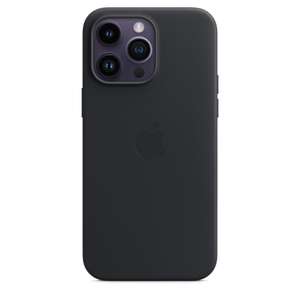 Apple Leather Case with MagSafe for iPhone 14 Pro Max, Midnight or Umber - £47.20 + Free Click and Collect @ John Lewis & Partners
