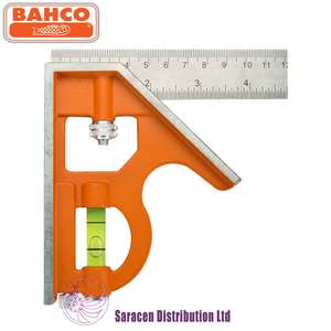 Bahco CS150 Sliding Combination Square 150mm - Using Code / Sold by Saracen Workshop & Garage Equipment