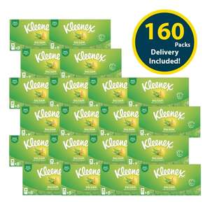 Kleenex Balsam Pocket Tissues 8 Pocket Pack x20 (Delivery Included)