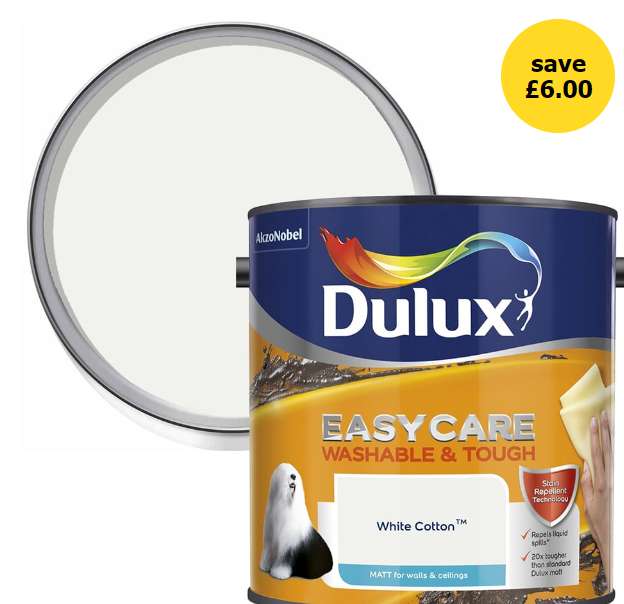 Dulux 2.5 Paint £20 @ Wilko Free click and collect