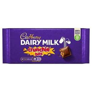 Cadbury's Dairy Milk Crunchie Bits 200g Bars £1 @ Farmfoods