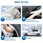 AstroAI Windscreen Cover, Car Windscreen Cover with Side Mirror Covers Against Snow/Frost/Ice (210x150cm) w/voucher + code SB AstroAI UK