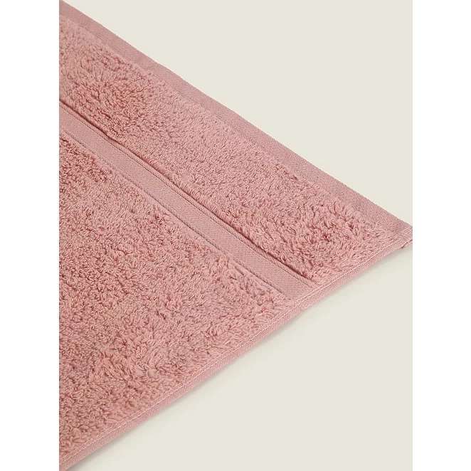 Pink Super Soft Cotton Hand Towel - £1.75 +Free Click & Collect @ George / Asda