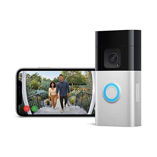 Ring Battery Video Doorbell Plus by Amazon | Wireless Video Doorbell Camera Prime only £99.99 @ Amazon