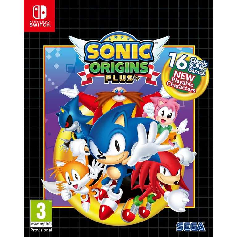 Sonic Origins Plus (Nintendo Switch Game)