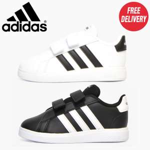 Adidas Toddlers Grand Court 2.0 Classic Trainers with code + free delivery