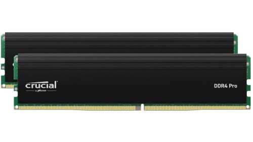 Crucial Pro RAM 64GB Kit (2x32GB) DDR4 3200MT/s Prime Member price £90.99 @ Amazon Prime Exclusive