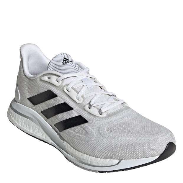 Adidas Supernova+ Road Running Trainers Mens in White £24 with code + delivery @ Sports Direct